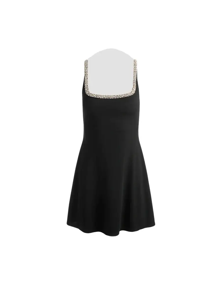 Women's Julia Embellished-Trim Mini Dress Women's Julia Embellished-Trim Mini Dress