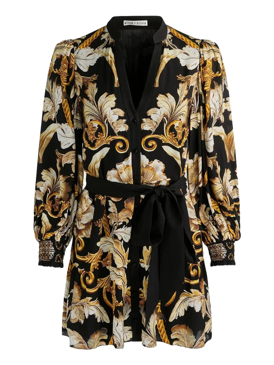 Women's Antonette Tiered Printed Mini Shirtdress Women's Antonette Tiered Printed Mini Shirtdress