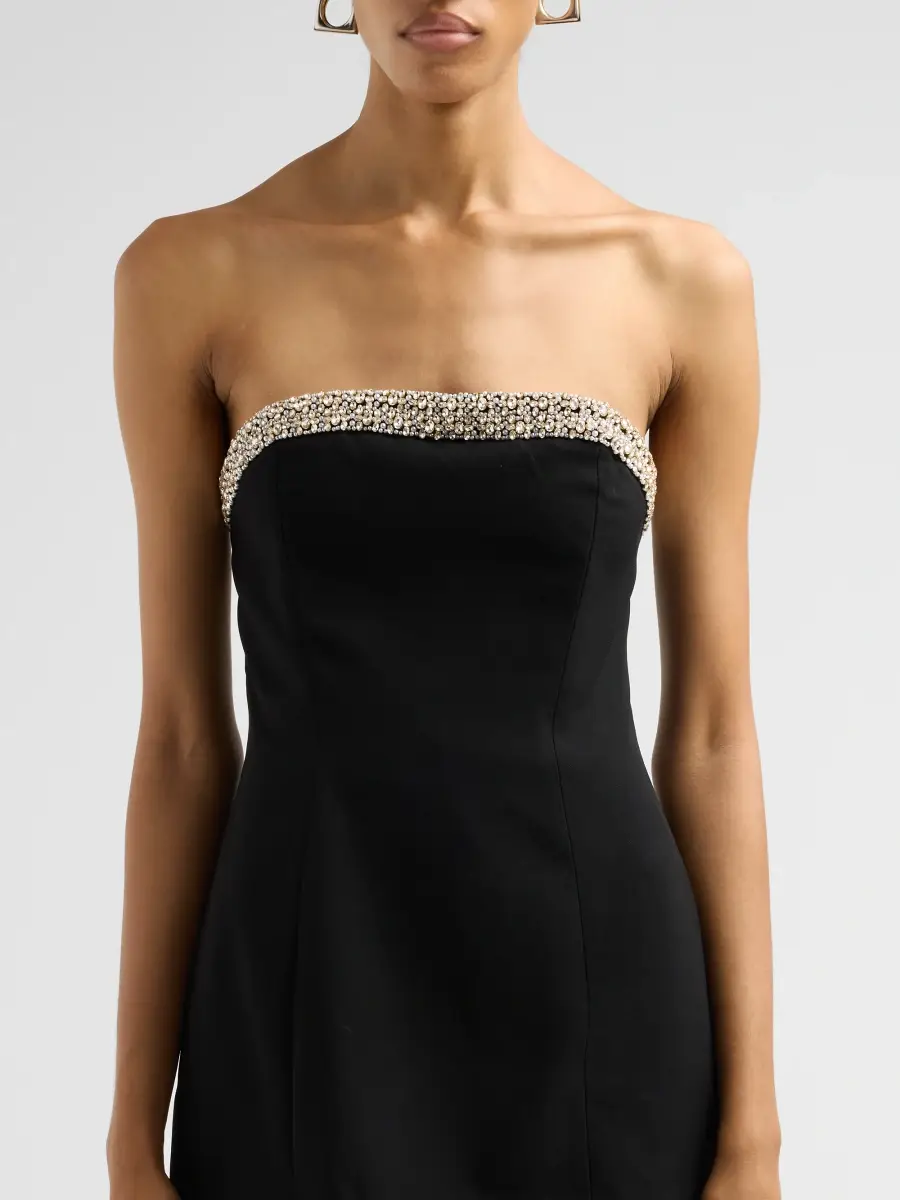 Alice + Olivia Women's Katya Embellished Sculpted Romper | Thumbnail 5 Alice + Olivia Women's Katya Embellished Sculpted Romper | Thumbnail 5