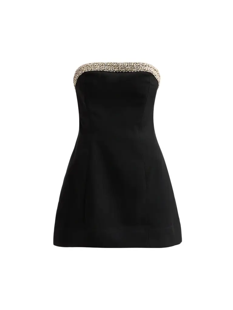 Women's Katya Embellished Sculpted Romper Women's Katya Embellished Sculpted Romper