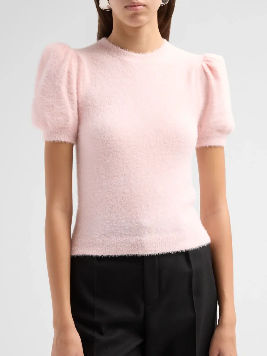 Alice + Olivia Women's Ciara Puff-Sleeve Sweater | Thumbnail 5 Alice + Olivia Women's Ciara Puff-Sleeve Sweater | Thumbnail 5