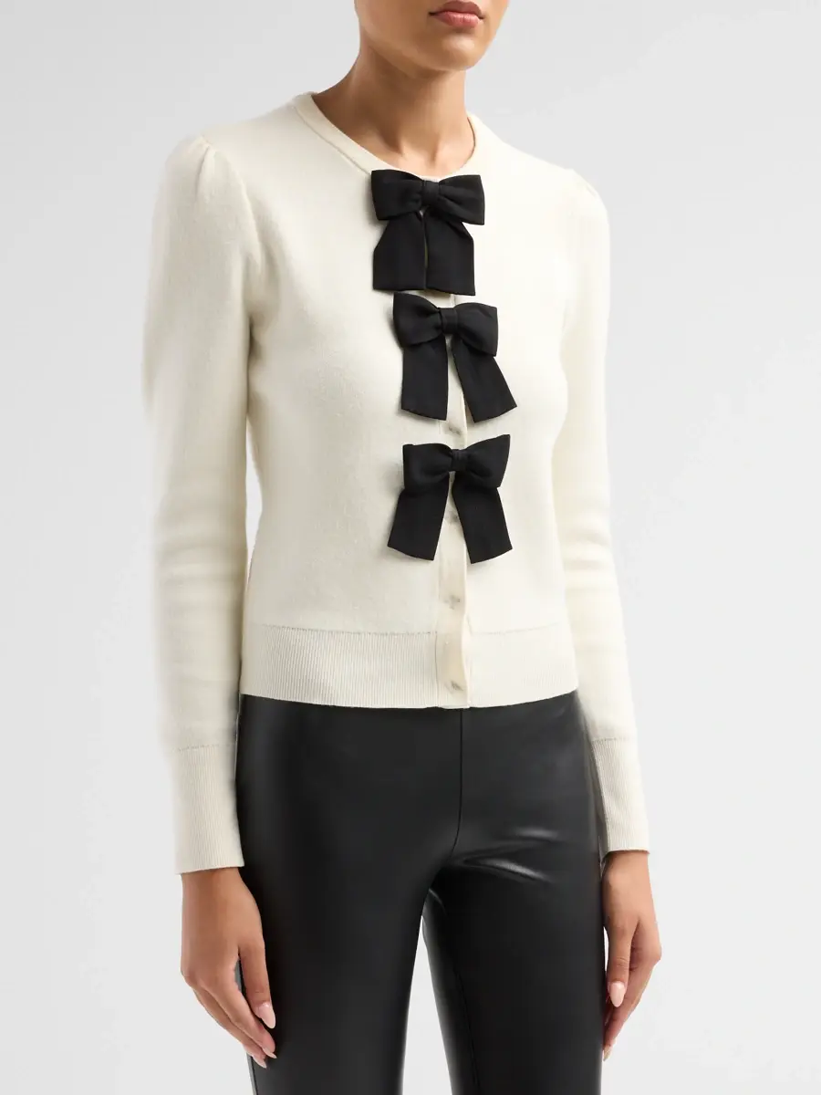 Generation Love Women's Collins Bow Cardigan | Thumbnail 4 Generation Love Women's Collins Bow Cardigan | Thumbnail 4