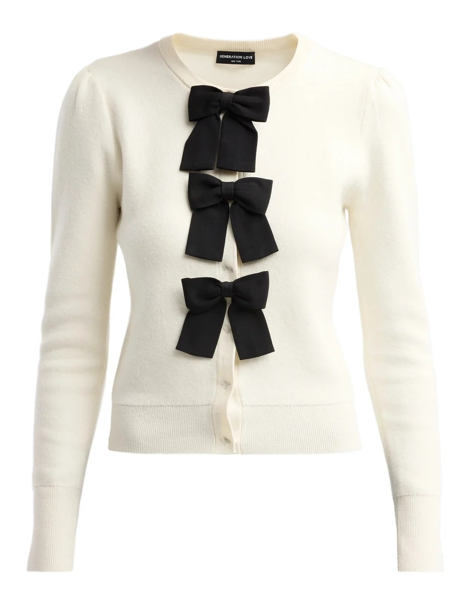 Women's Collins Bow Cardigan