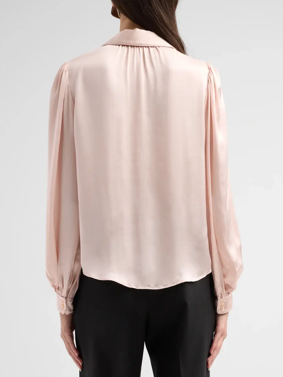 Alice + Olivia Women's Roanne Tie-Front Blouse | Thumbnail 3 Alice + Olivia Women's Roanne Tie-Front Blouse | Thumbnail 3