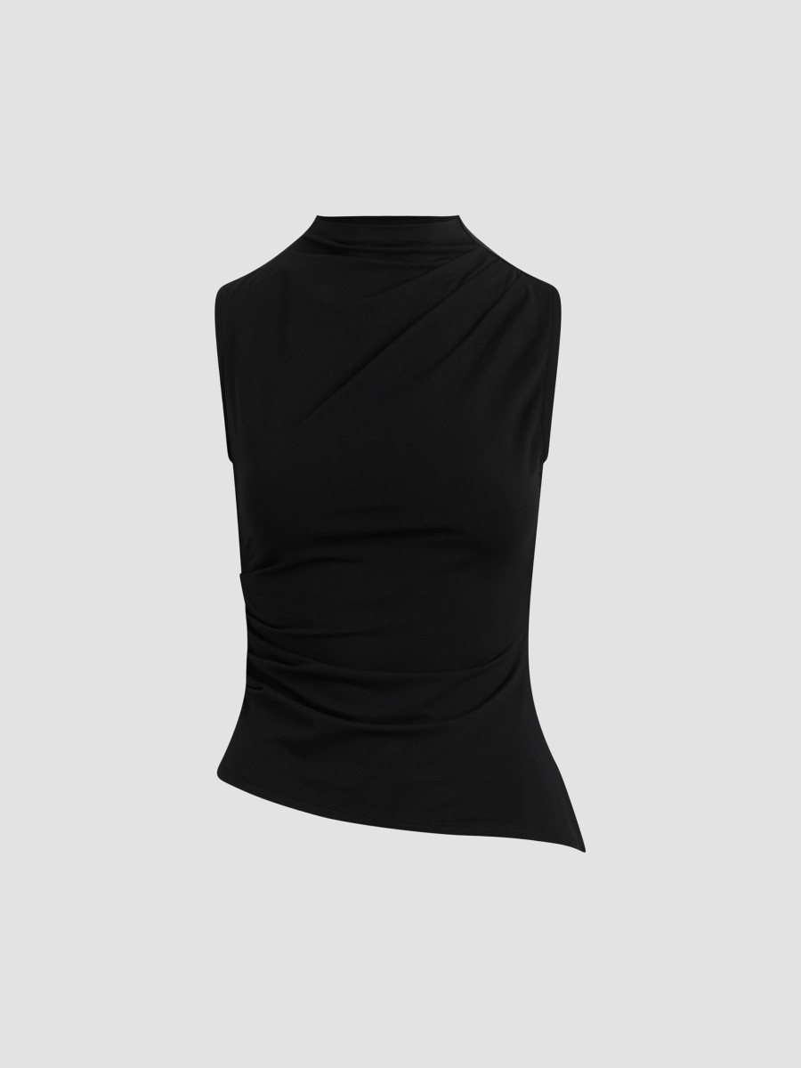 Joe's Jeans Women's The Dove Draped Sleeveless Top