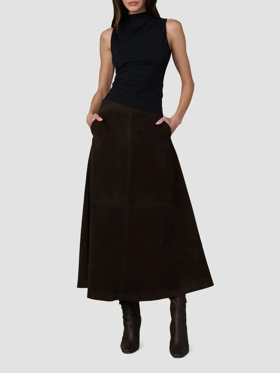 Joe's Jeans Women's The Dove Draped Sleeveless Top | Thumbnail 2 Joe's Jeans Women's The Dove Draped Sleeveless Top | Thumbnail 2