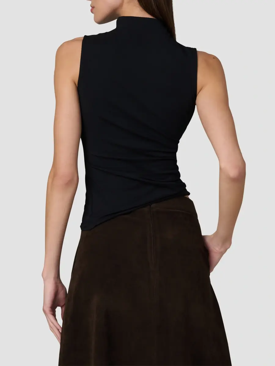 Joe's Jeans Women's The Dove Draped Sleeveless Top | Thumbnail 3 Joe's Jeans Women's The Dove Draped Sleeveless Top | Thumbnail 3
