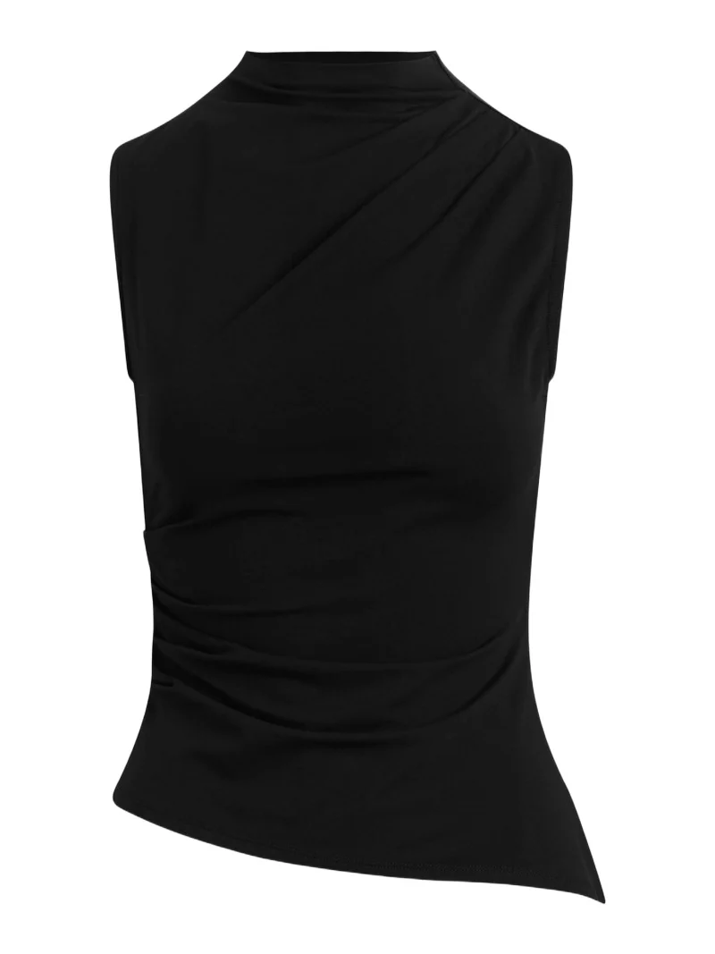 Women's The Dove Draped Sleeveless Top