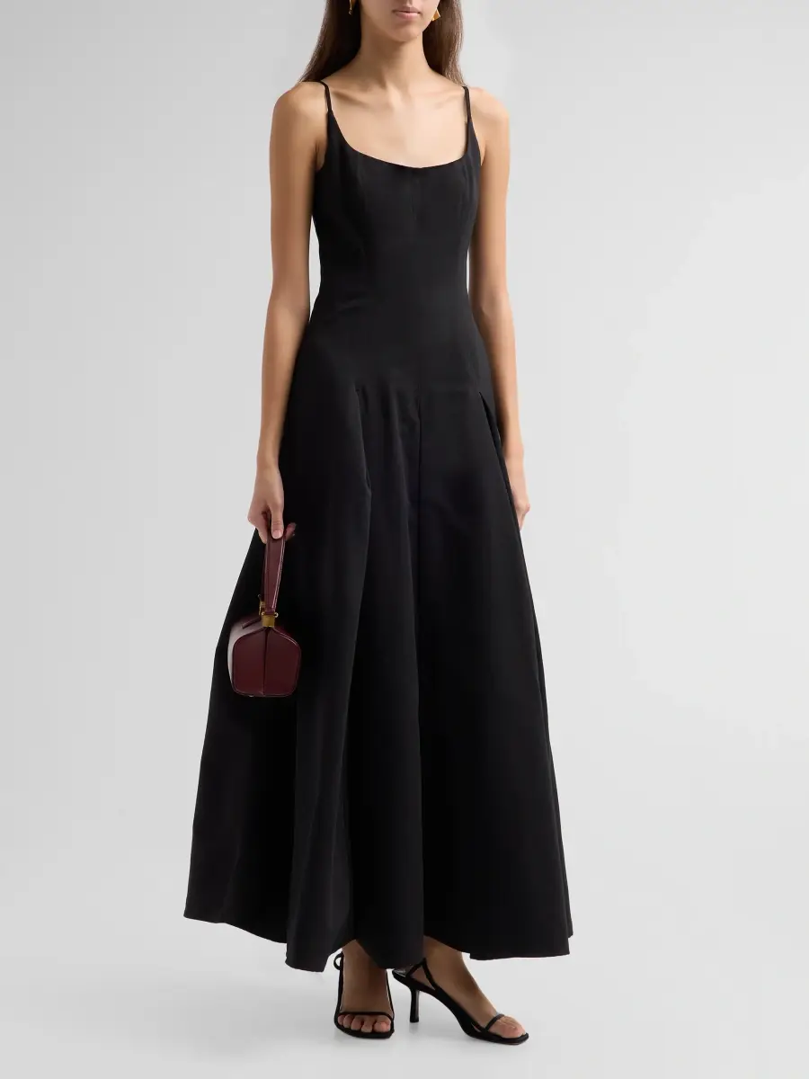 Staud Women's Jill A-Line Maxi Dress | Thumbnail 4 Staud Women's Jill A-Line Maxi Dress | Thumbnail 4