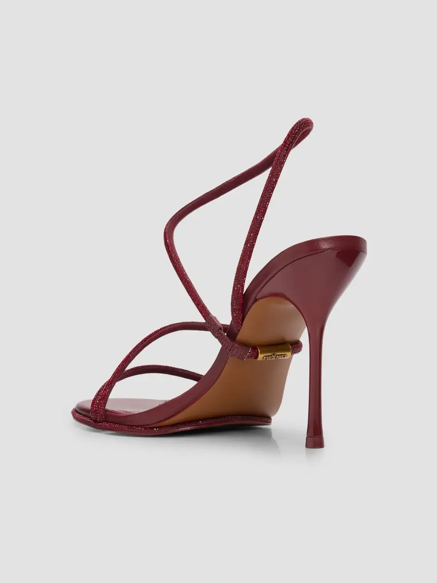 Cult Gaia Women's Candace Pavé 105MM Sandals | Thumbnail 2 Cult Gaia Women's Candace Pavé 105MM Sandals | Thumbnail 2