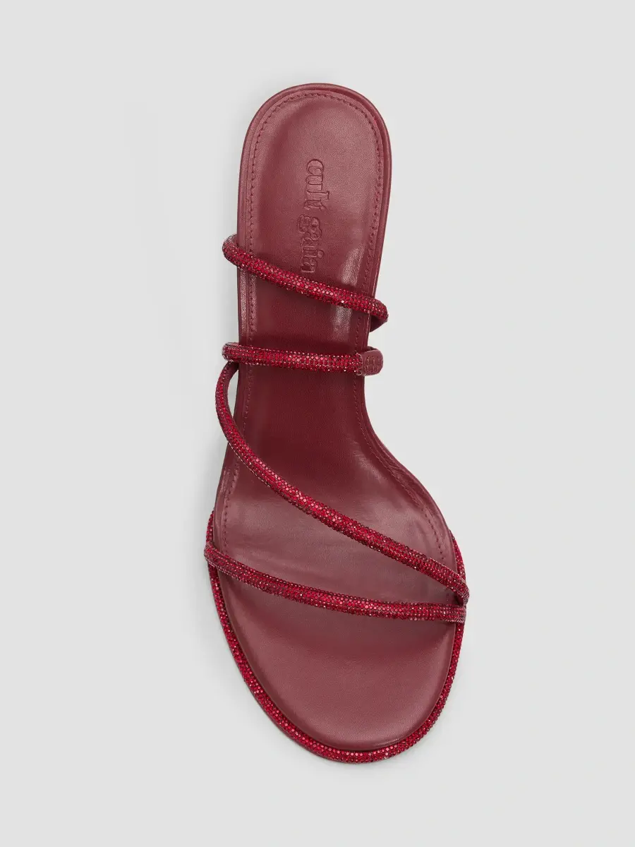Cult Gaia Women's Candace Pavé 105MM Sandals | Thumbnail 4 Cult Gaia Women's Candace Pavé 105MM Sandals | Thumbnail 4