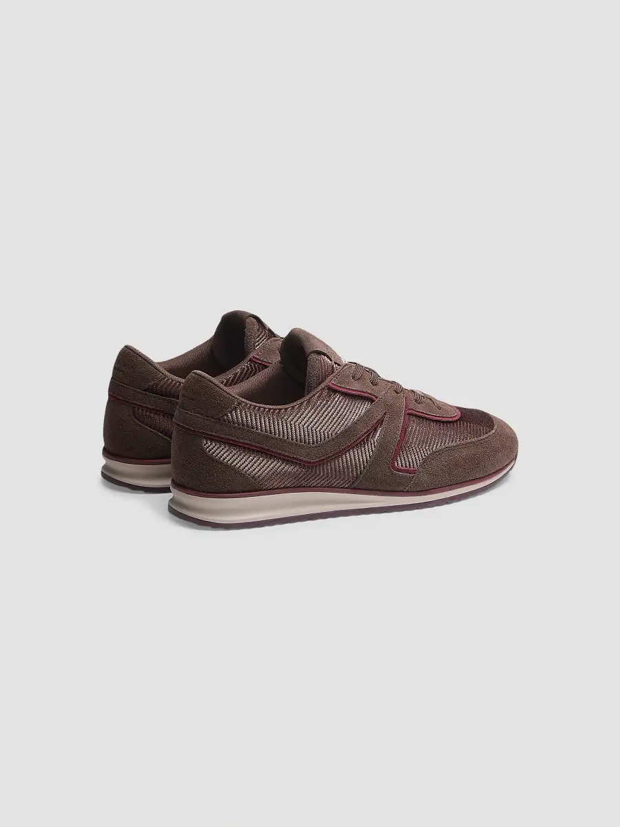 rag & bone Women's Retro Suede-Mesh Low-Top Sneakers | Thumbnail 4 rag & bone Women's Retro Suede-Mesh Low-Top Sneakers | Thumbnail 4