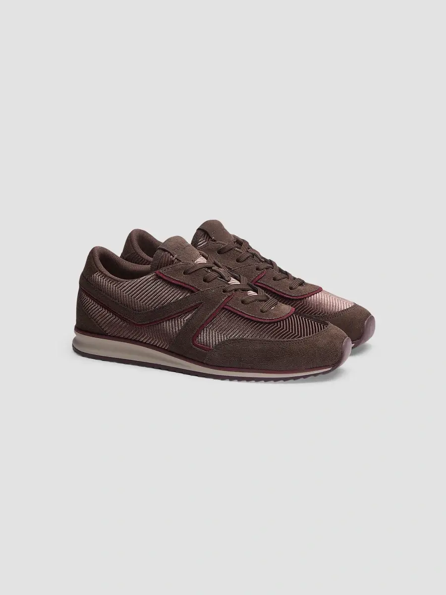 rag & bone Women's Retro Suede-Mesh Low-Top Sneakers | Thumbnail 6 rag & bone Women's Retro Suede-Mesh Low-Top Sneakers | Thumbnail 6