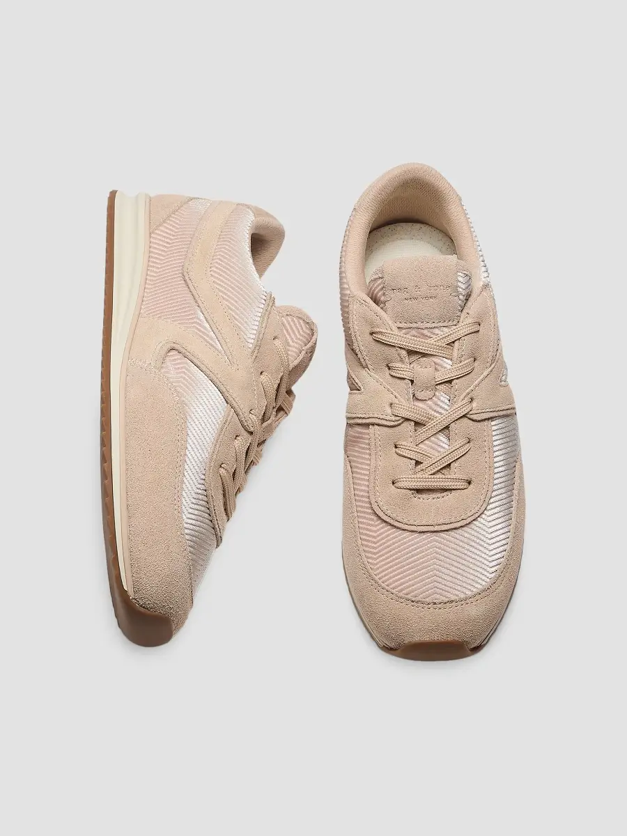 rag & bone Women's Retro Suede-Mesh Low-Top Sneakers | Thumbnail 4 rag & bone Women's Retro Suede-Mesh Low-Top Sneakers | Thumbnail 4