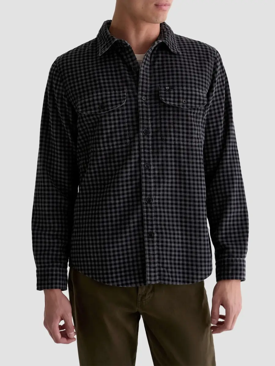 AG Jeans Men's Miller Cotton Corduroy Shirt | Thumbnail 4 AG Jeans Men's Miller Cotton Corduroy Shirt | Thumbnail 4