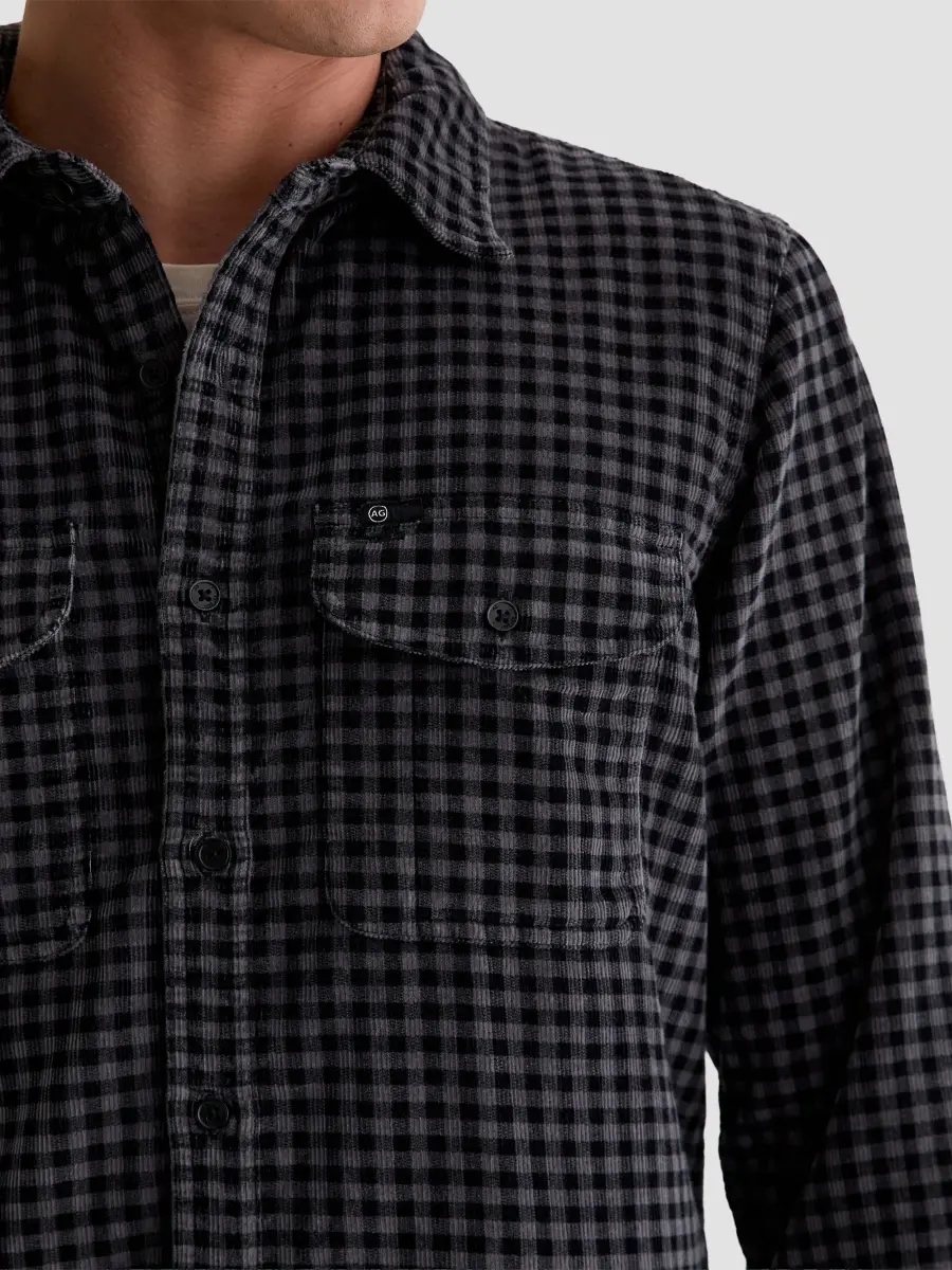 AG Jeans Men's Miller Cotton Corduroy Shirt | Thumbnail 5 AG Jeans Men's Miller Cotton Corduroy Shirt | Thumbnail 5