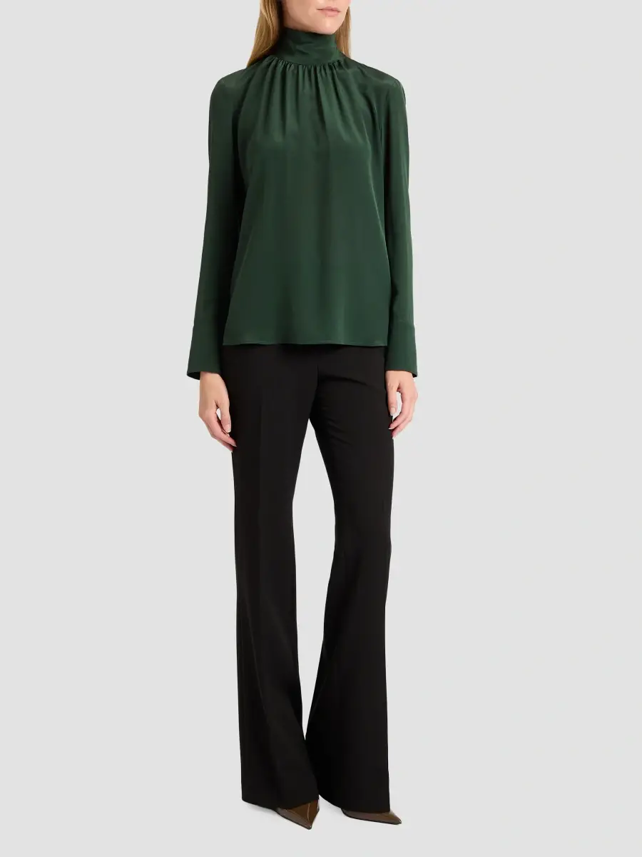 Santorelli Women's Phoenix Silk Blouse | Thumbnail 2 Santorelli Women's Phoenix Silk Blouse | Thumbnail 2