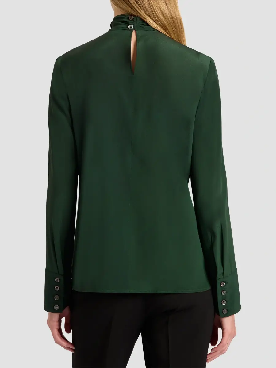 Santorelli Women's Phoenix Silk Blouse | Thumbnail 3 Santorelli Women's Phoenix Silk Blouse | Thumbnail 3