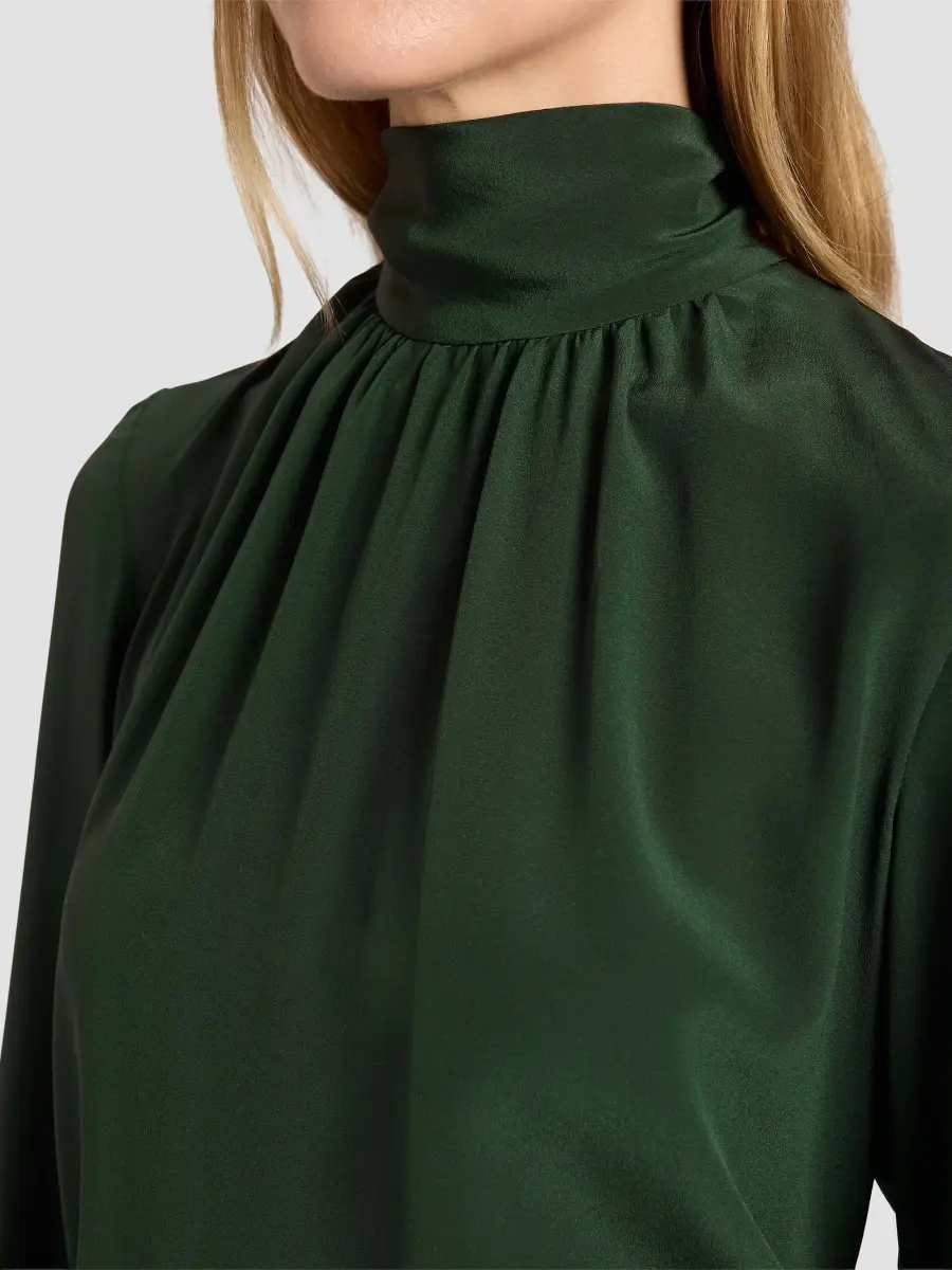 Santorelli Women's Phoenix Silk Blouse | Thumbnail 5 Santorelli Women's Phoenix Silk Blouse | Thumbnail 5