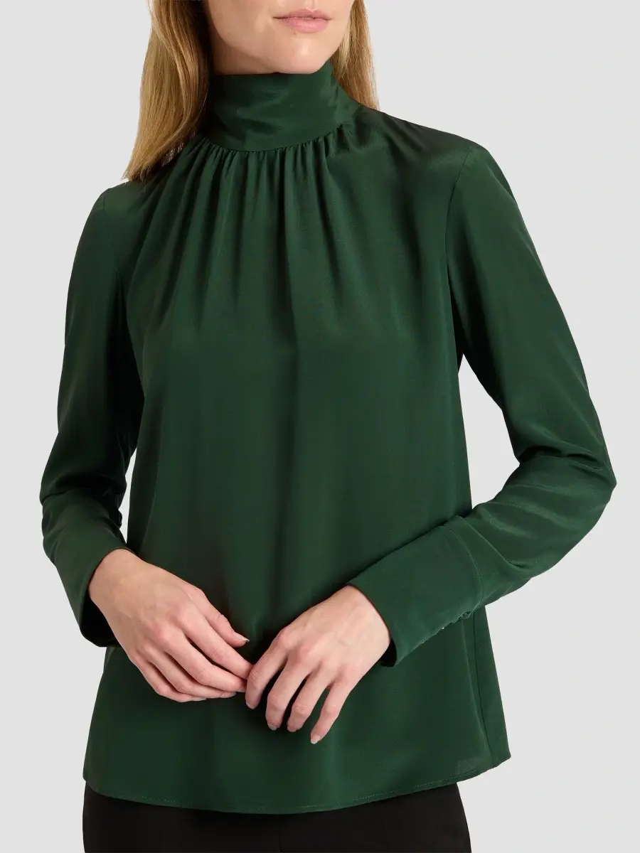 Santorelli Women's Phoenix Silk Blouse | Thumbnail 7 Santorelli Women's Phoenix Silk Blouse | Thumbnail 7