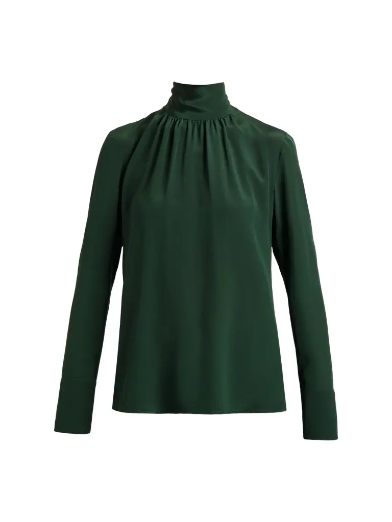 Santorelli Women's Phoenix Silk Blouse