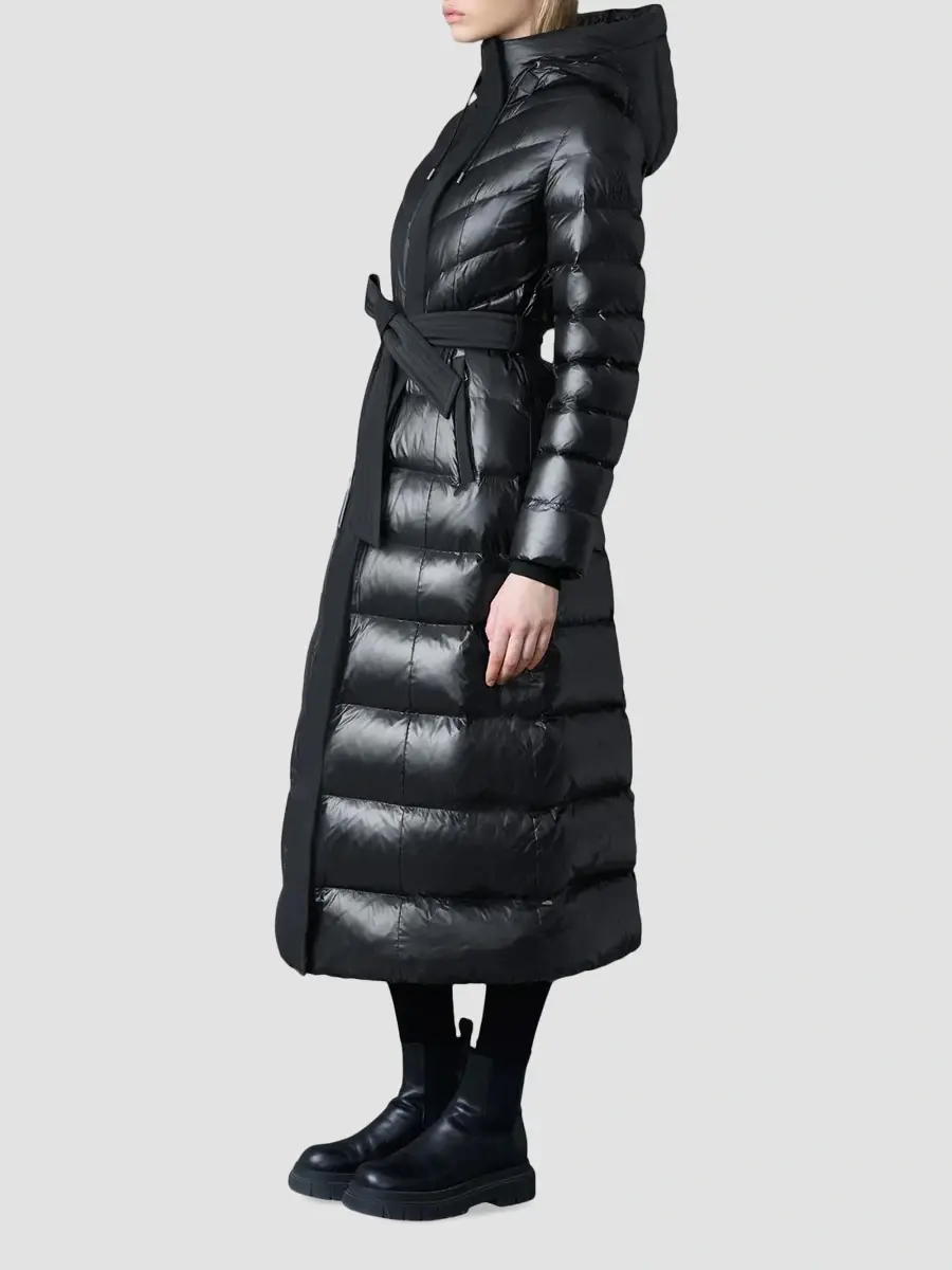 Mackage Women's Calina Lustrous Down Maxi Coat | Thumbnail 4 Mackage Women's Calina Lustrous Down Maxi Coat | Thumbnail 4