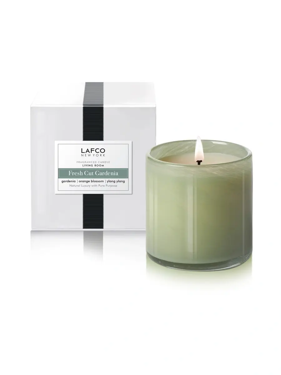 Lafco Fresh Cut Gardenia Living Room Classic Candle | Thumbnail 2 Lafco Fresh Cut Gardenia Living Room Classic Candle | Thumbnail 2