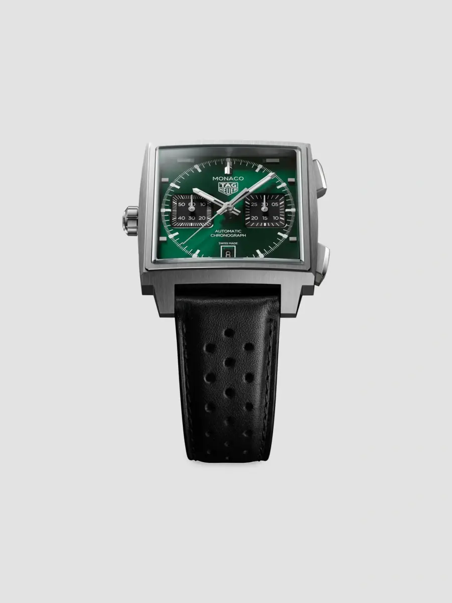 TAG Heuer Women's Monaco Titanium & Braided Leather Chronograph Watch/39MM | Thumbnail 2 TAG Heuer Women's Monaco Titanium & Braided Leather Chronograph Watch/39MM | Thumbnail 2