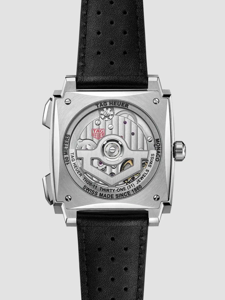 TAG Heuer Women's Monaco Titanium & Braided Leather Chronograph Watch/39MM | Thumbnail 4 TAG Heuer Women's Monaco Titanium & Braided Leather Chronograph Watch/39MM | Thumbnail 4