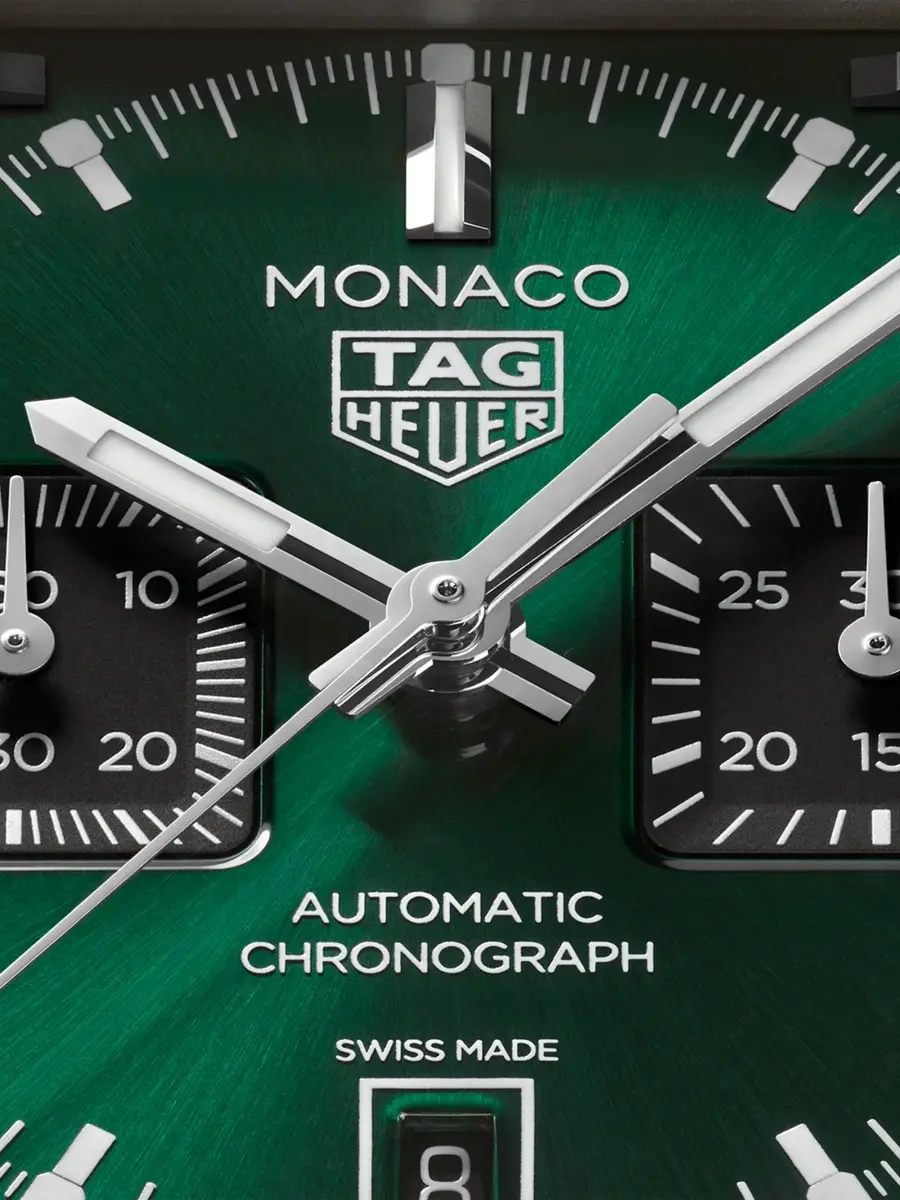 TAG Heuer Women's Monaco Titanium & Braided Leather Chronograph Watch/39MM | Thumbnail 6 TAG Heuer Women's Monaco Titanium & Braided Leather Chronograph Watch/39MM | Thumbnail 6