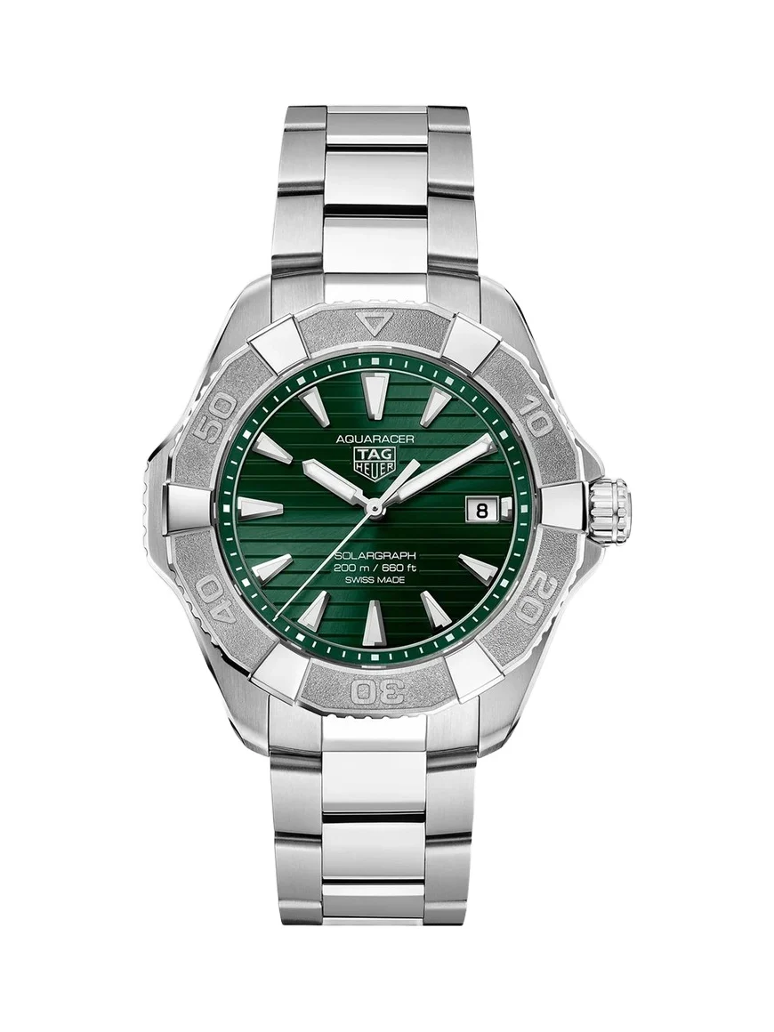 TAG Heuer Women's Aquaracer Solargraph Stainless Steel Bracelet Watch/40MM
