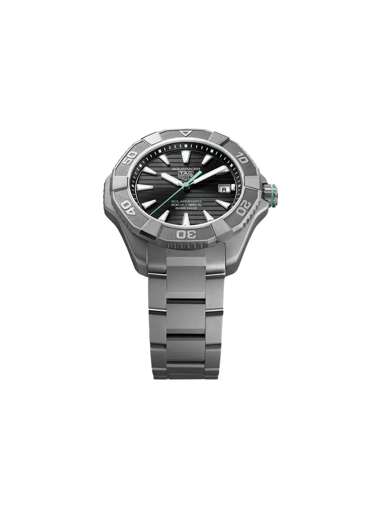 TAG Heuer Women's Aquaracer Solargraph Titanium Bracelet Watch/40MM