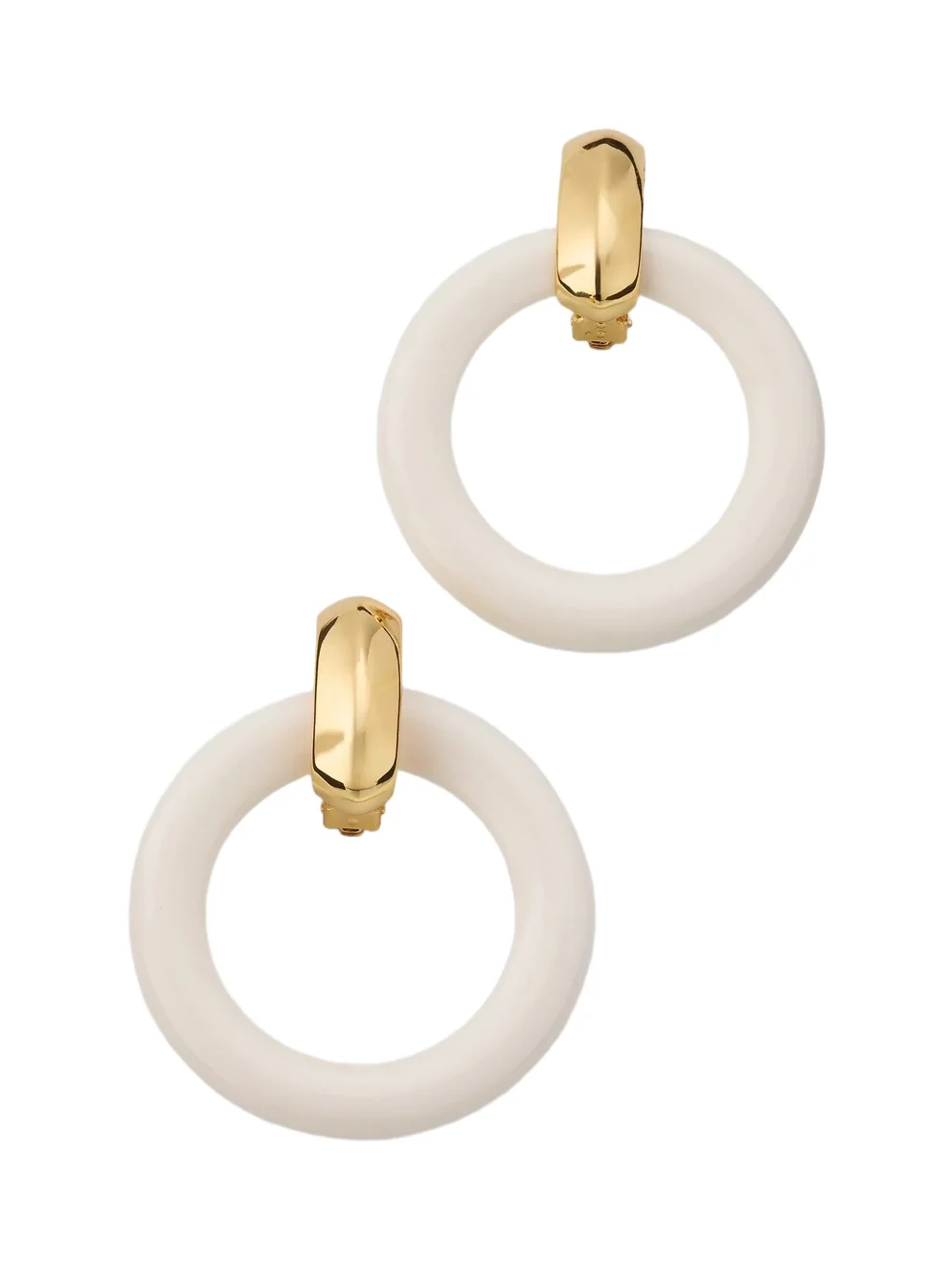 Women's 18K-Gold-Plated & Resin Drop Earrings