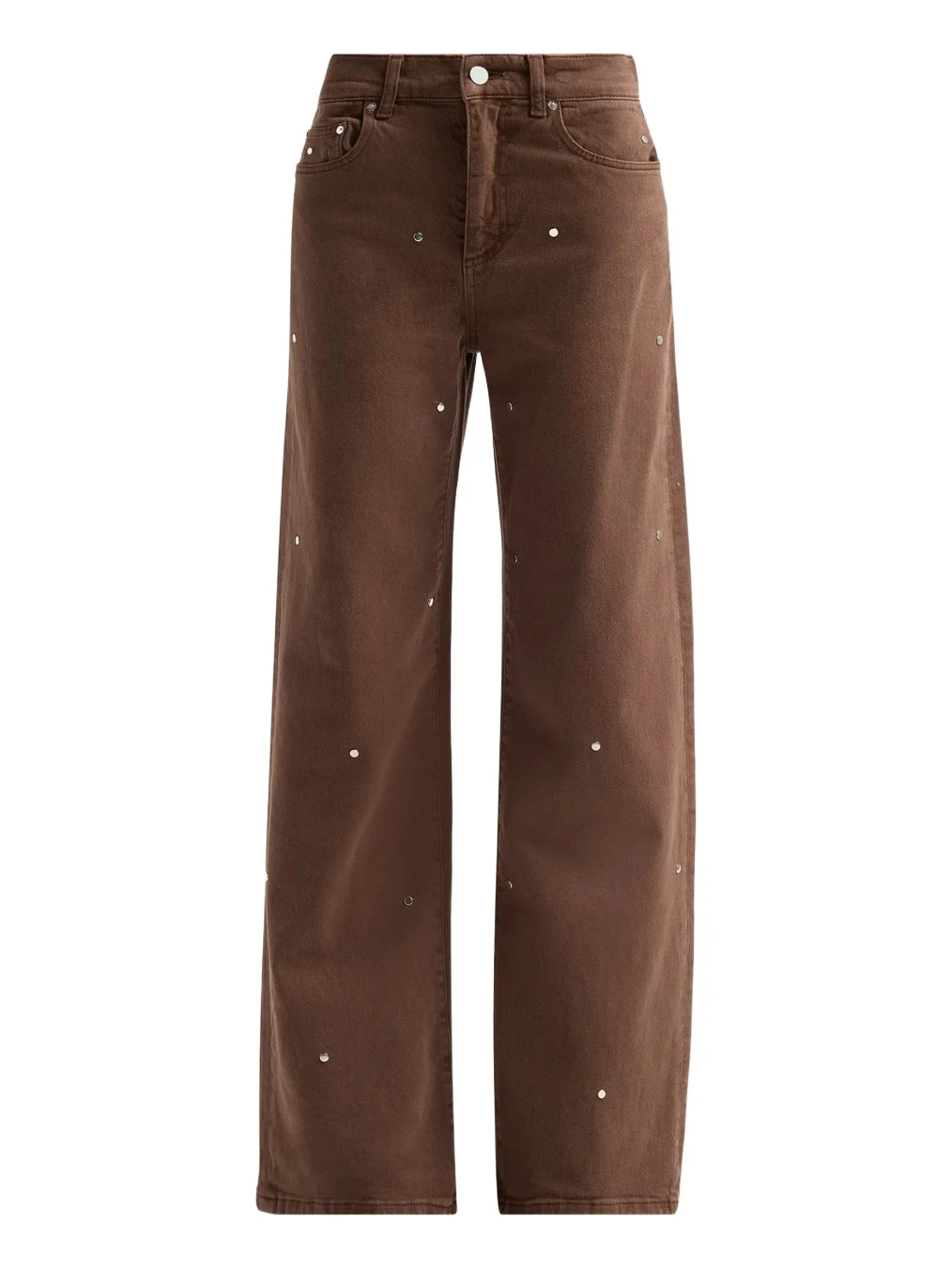 Women's Studded Straight-Leg Jeans Women's Studded Straight-Leg Jeans