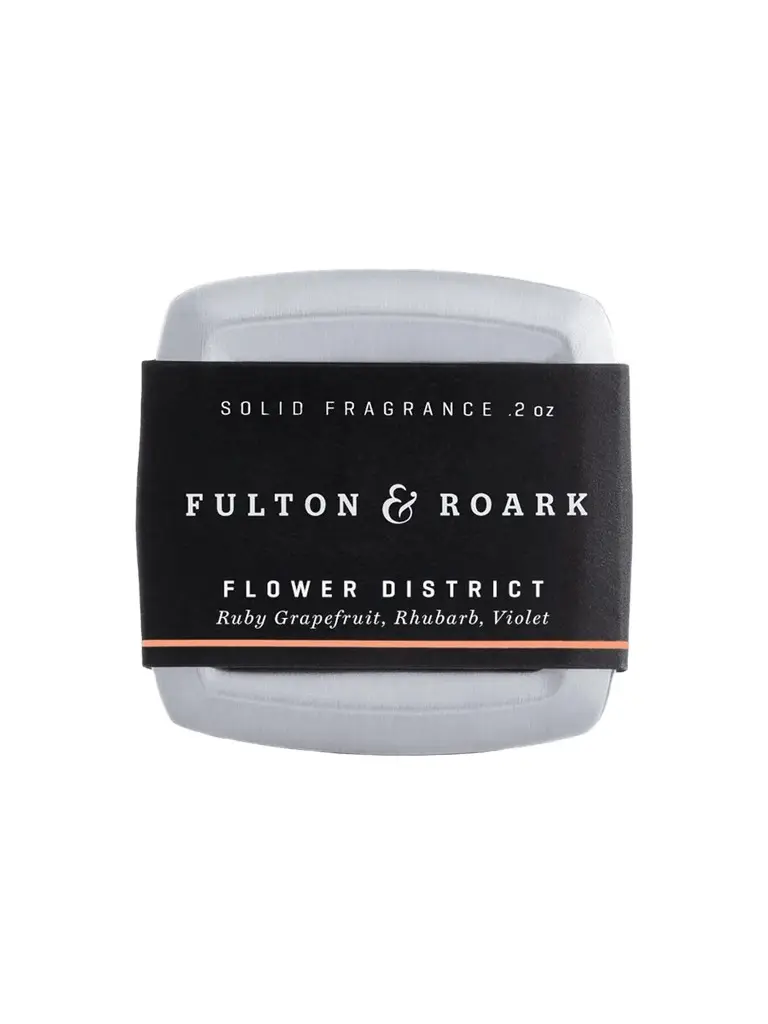 Fulton & Roark Flower District Solid Fragrance