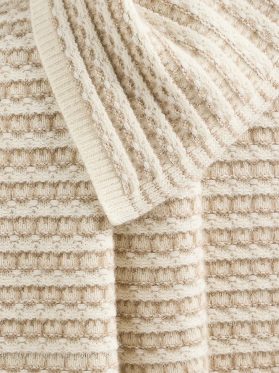 Sofia Cashmere Textured Cashmere Throw Blanket | Thumbnail 4 Sofia Cashmere Textured Cashmere Throw Blanket | Thumbnail 4