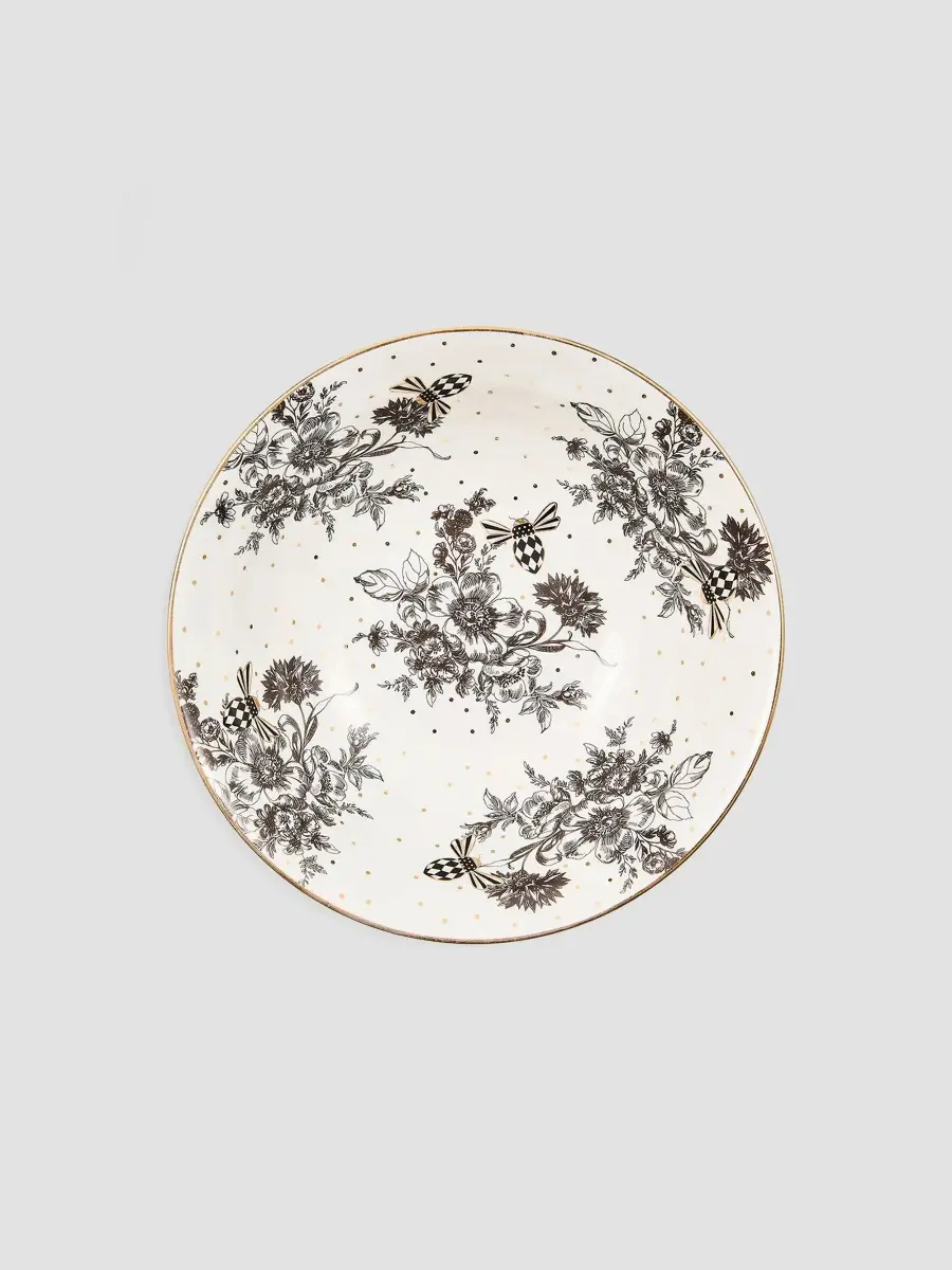 MacKenzie-Childs Bee Toile Ceramic Serving Bowl | Thumbnail 3 MacKenzie-Childs Bee Toile Ceramic Serving Bowl | Thumbnail 3