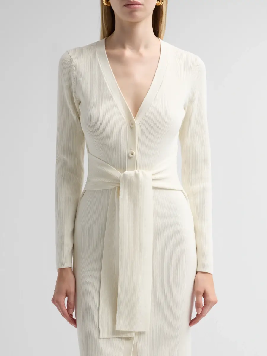 Toccin Women's Lara Rib-Knit Midi Dress | Thumbnail 5 Toccin Women's Lara Rib-Knit Midi Dress | Thumbnail 5