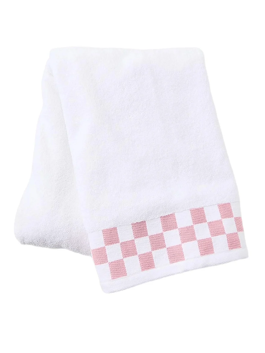 MacKenzie-Childs Check Border Bath Towel