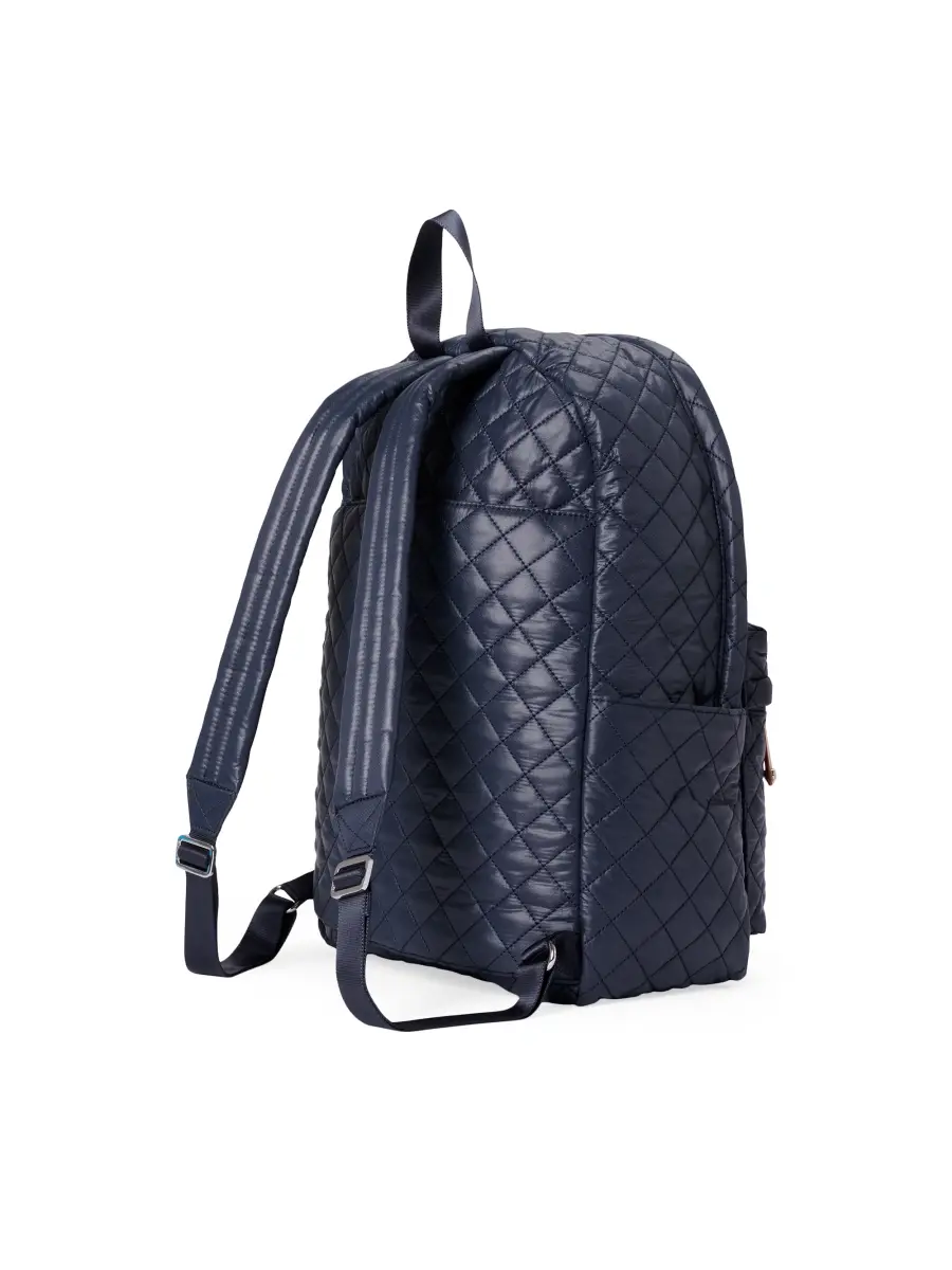 MZ Wallace Women's Metro II Nylon & Leather Backpack - Dawn | Thumbnail 4 MZ Wallace Women's Metro II Nylon & Leather Backpack - Dawn | Thumbnail 4