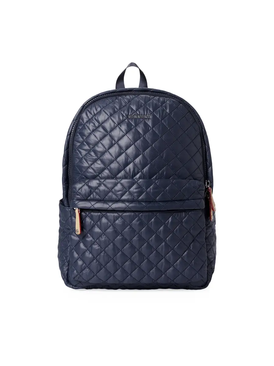 MZ Wallace Women's Metro II Nylon & Leather Backpack - Dawn