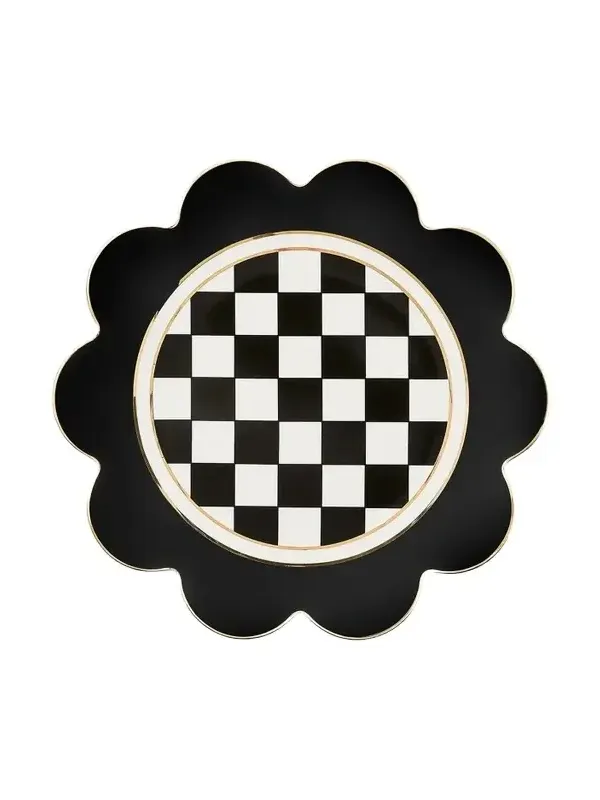 MacKenzie-Childs Petal Ceramic Dinner Plate