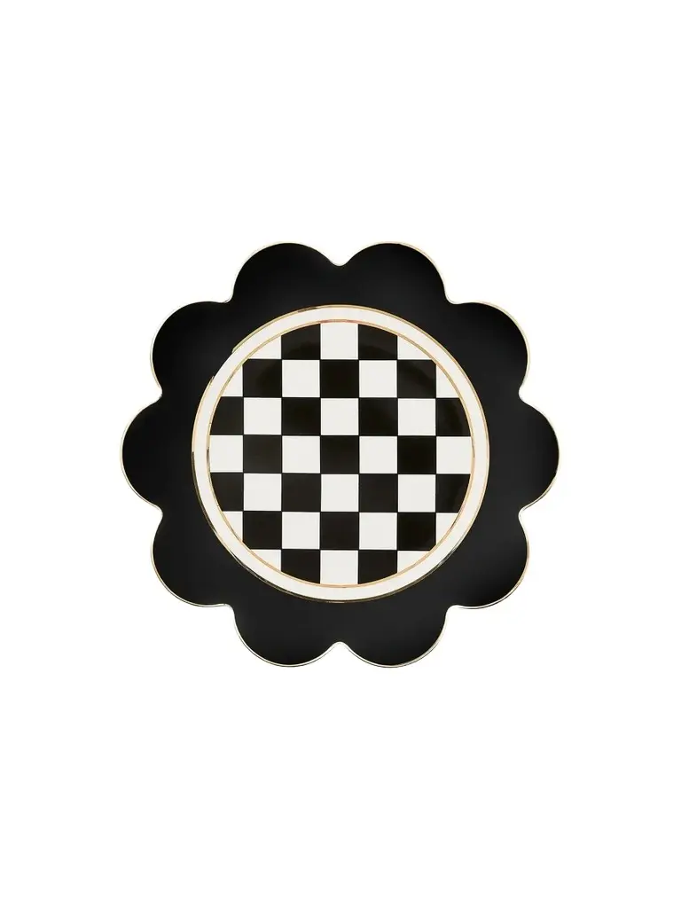 MacKenzie-Childs Petal Ceramic Dinner Plate