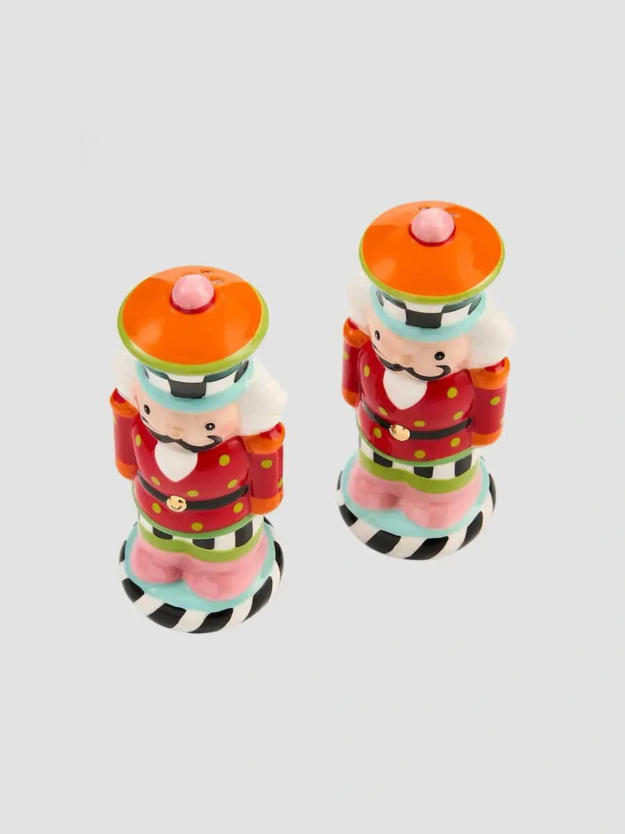 MacKenzie-Childs Confetti Christmas Nutcracker Salt & Pepper Shakers | Thumbnail 3 MacKenzie-Childs Confetti Christmas Nutcracker Salt & Pepper Shakers | Thumbnail 3