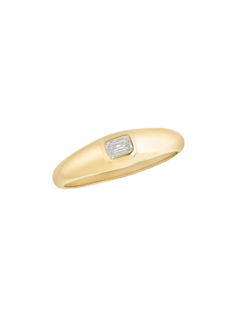Lana Women's 14K Yellow Gold & 0.20 TCW Diamond Ring