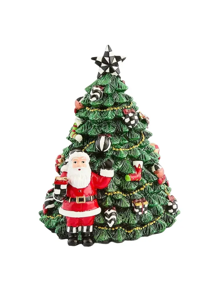 Courtly Christmas Tree Rotating Music Box Courtly Christmas Tree Rotating Music Box