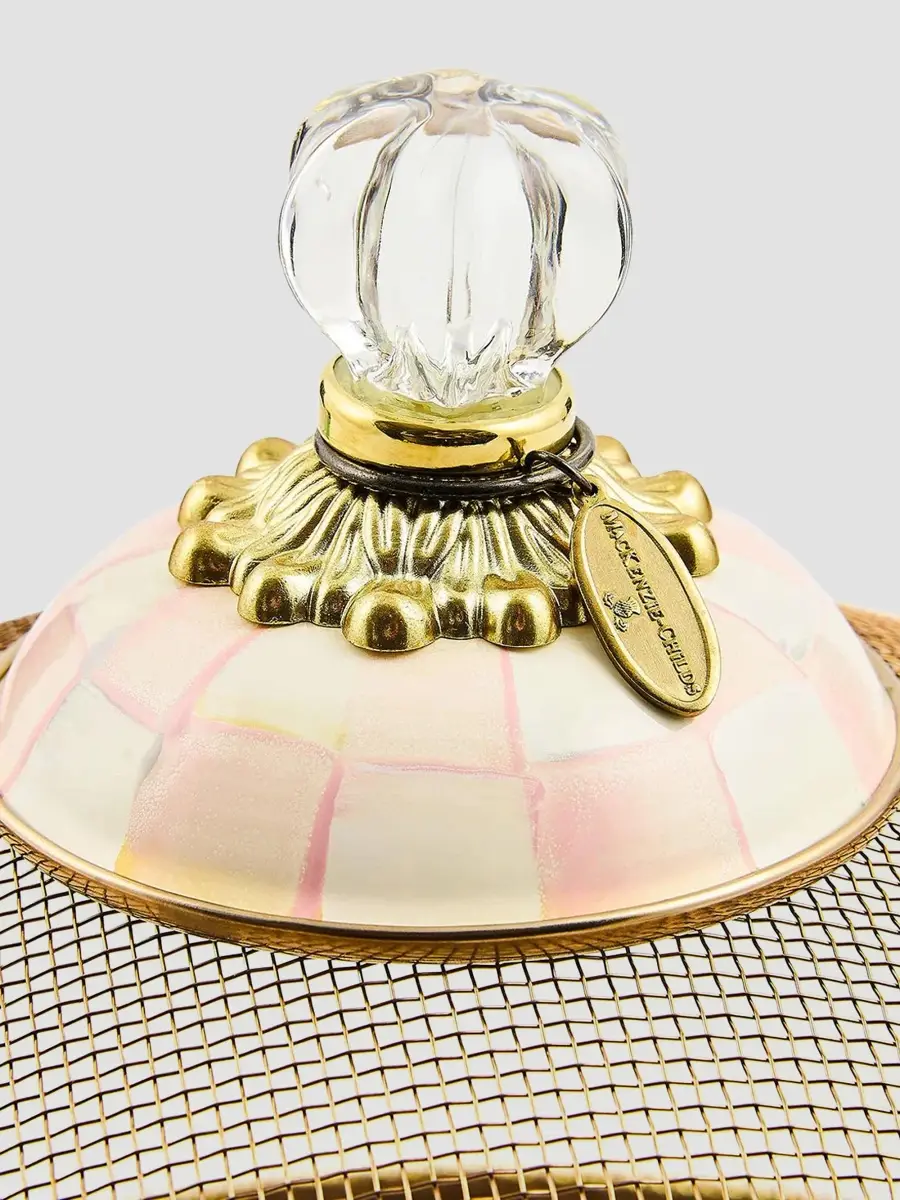 MacKenzie-Childs Courtly Check Mesh Dome | Thumbnail 2 MacKenzie-Childs Courtly Check Mesh Dome | Thumbnail 2