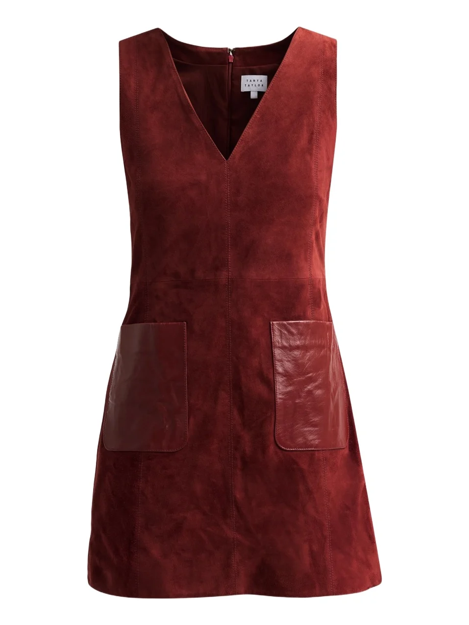 TANYA TAYLOR Women's Reign Suede Mini Dress
