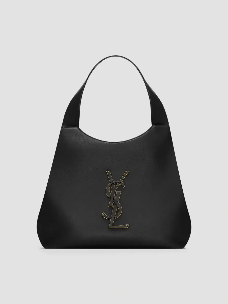 Saint Laurent Women's Icare Medium Shoulder Bag in Smooth Leather - Black | Thumbnail 3 Saint Laurent Women's Icare Medium Shoulder Bag in Smooth Leather - Black | Thumbnail 3