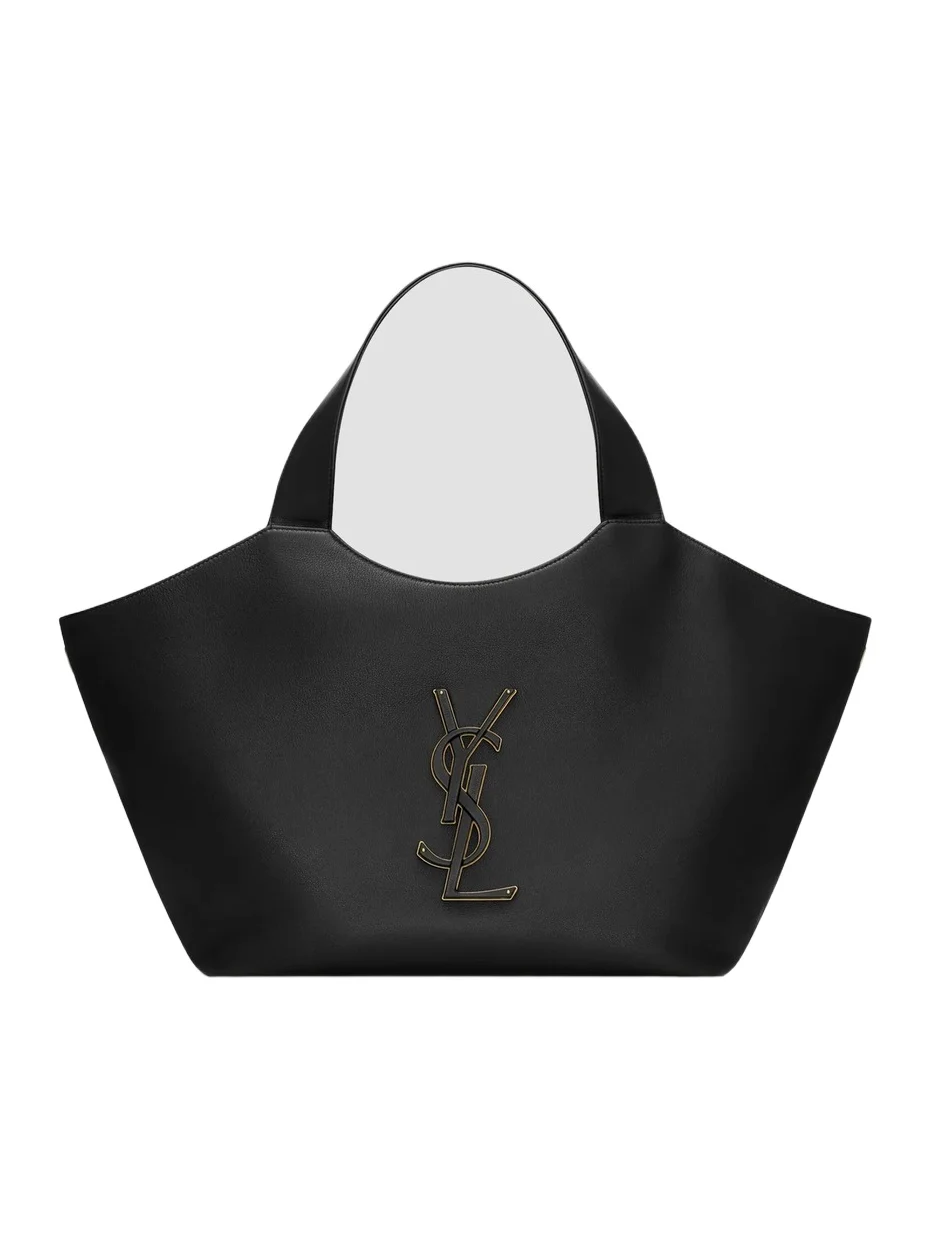 Saint Laurent Women's Icare Medium Shoulder Bag in Smooth Leather - Black